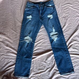 Women, Levi stratus and Co. 501 size 29 x 30 w29xL30 Jean pants